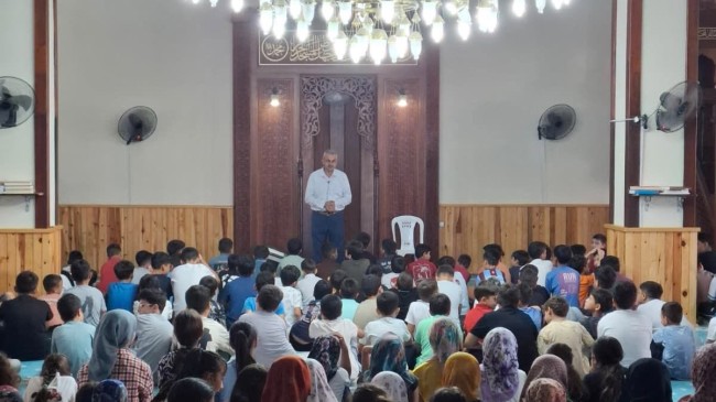 MÜFTÜ ÇEVİK, YAZ SICAĞINA RAĞMEN İLGİ BÜYÜK