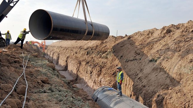 3 Günlük İsale Çalışması 8 Saatte Tamamlandı