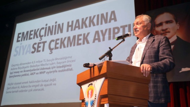 BAŞKAN KARALAR. “PERSONEL İLE BAYRAMLAŞMASINDA ÇEŞİTLİ AÇIKLAMALAR YAPTI”