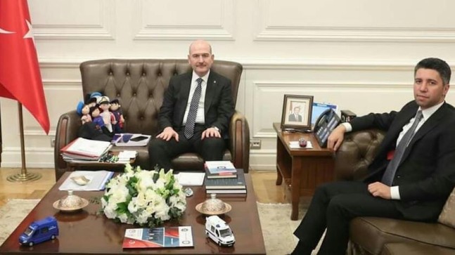 BAŞKAN AY’DAN  BAKAN SOYLU’YA ADANA TEŞEKKÜRÜ