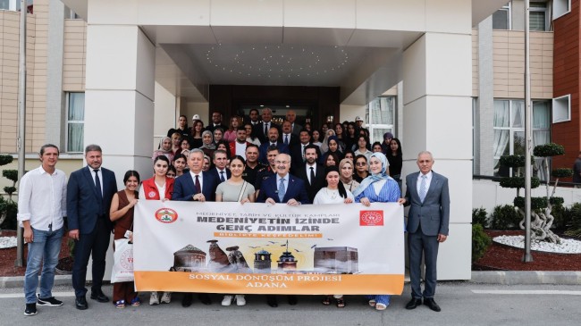 ADANA’DAN 40 KIZ ÖĞRENCİ ‘MEDENİYET, TARİH VE KÜLTÜR’ KAMPI İÇİN YOLA ÇIKTI