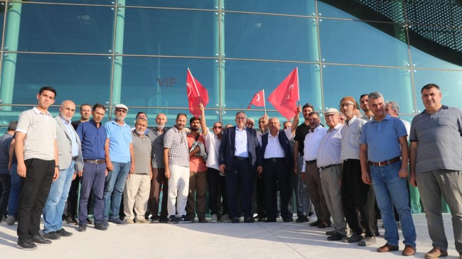 NECMETTİN ÇALIŞKAN GAZZE  YOLUNDA