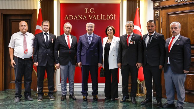 ŞEHİT VE GAZİ DERNEKLERİNDEN VALİ KÖŞGER’E “GAZİLER GÜNÜ”  ZİYARETİ